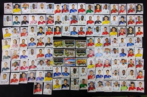 Lote 129 Estampas Fifa World Cup Rusia 2018 Panini Original Futbolistas Futbolistas Y Equipos