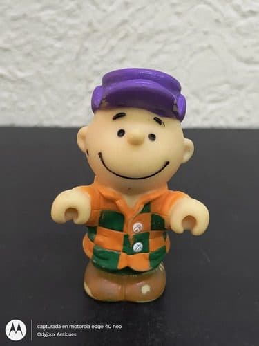 Figura Charlie Brown Peanuts Vintage 1966 United Feat Synd