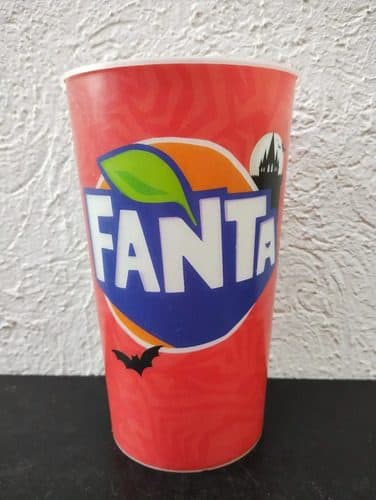 Vaso Promocional Fanta Coca Cola Dracula Vampiro Año 2017 — Coleccionables vintage, años NOW