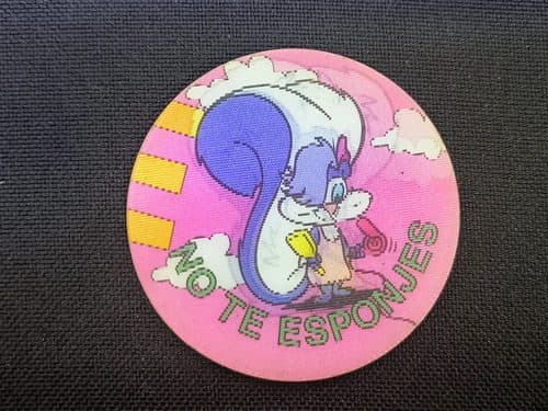 Tazo Lenticular Tinny Toons Fifi #54 No Te Esponjes 1994 — Coleccionables vintage, años 90s