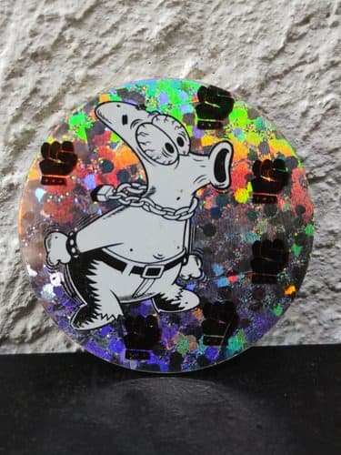 Tazo Bob Esponja Prismatic Punk #118 Año 2007 Nickelodeon — Coleccionables vintage, años NOW