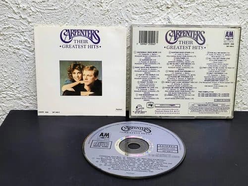Cd Carpenters-their Greatest Hits 1990 Polygram Mexico Estándar — Audio vintage, años 90s