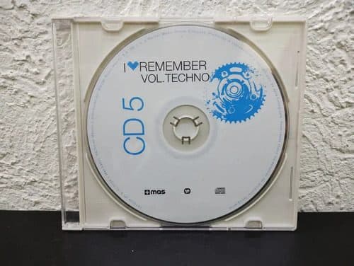 Cd I Love Remember Vol. Techno Cd5 Solo Disco Original Estándar