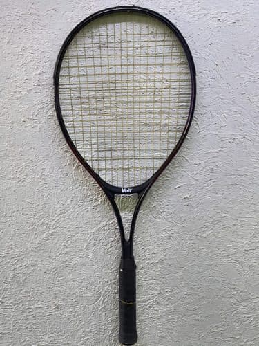 Raqueta De Tenis Voit Exact Empuñadura 4 3/8 Vintage Negro 0 — Coleccionables vintage