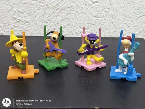 Lote Figuras Toons Rock Hanna Barbera Sonrics 4-pack Vintage — Coleccionables vintage, años 90s