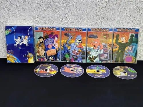 Dvd Serie Futurama 2da Temporada Completa 4-pack Original