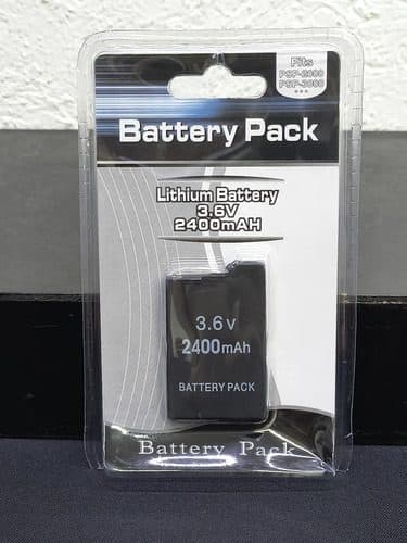 Sony Psp Mod. 2000 3000 3.6v 2400mah Batería Recargable