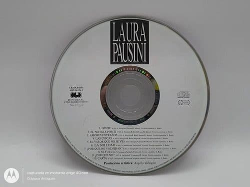 Cd Laura Pausini Homónimo 1994 Warner Music Solo Disco Orig Estándar
