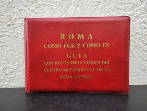 Guía Roma Antigua C/reconstrucciones Como Fue - Como Es 1996