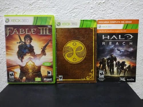 Fable 3 Xbox 360 Solo Caja Y Manual Original