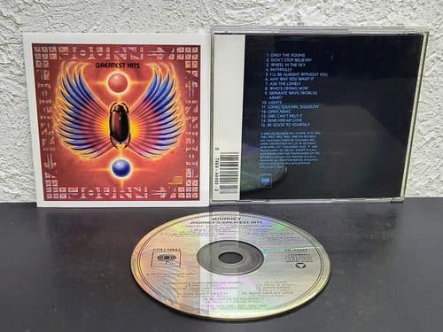 Cd Journey - Greatest Hits 1988 Cbs Records Estándar — Audio vintage, años 80s