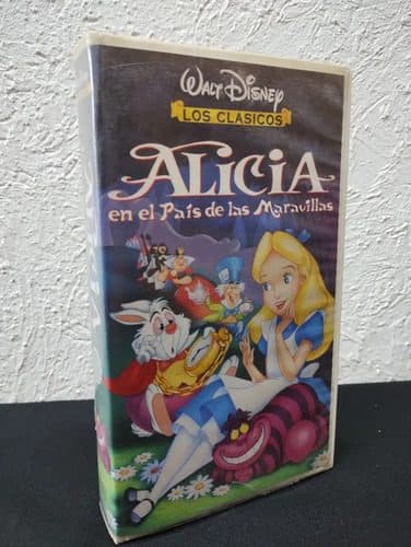Película Vhs Alicia En El País De Las Maravillas Disney