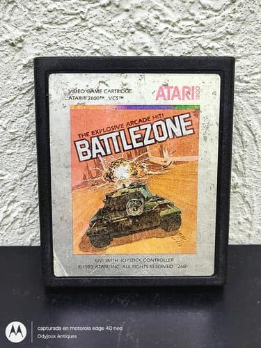 Battlezone Para Atari 2600 Año 1983 Original
