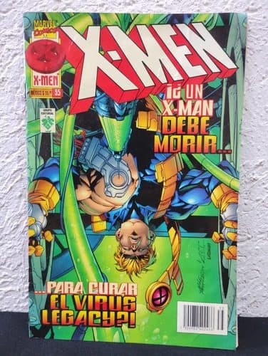 X Men Vid #35 Un X-man Debe Morir... Marvel Comics Original — Coleccionables vintage, años 90s