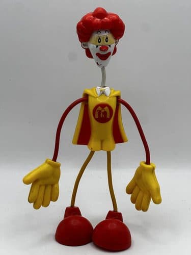 Figura Payaso Ronald Mcdonald Brinqueado 2008 De Colección