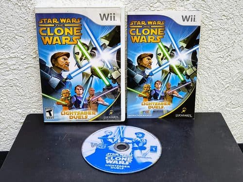Star Wars The Clone Wars Lightsaber Duels Para Nintendo Wii