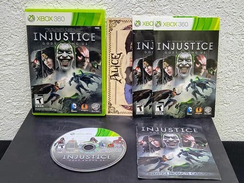 Injustice Gods Among Us Para Xbox 360 Completo Original — Gaming vintage, años NOW