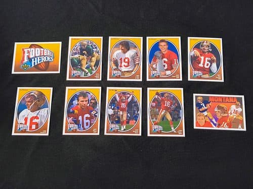 Tarjetas Coleccion Nfl Upper Deck Joe Montana 1991 Football