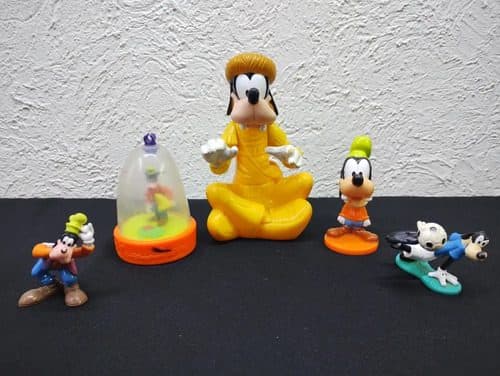 Set Figuras Goofy Tribilin Disney Mcdonald's 5pzas Original