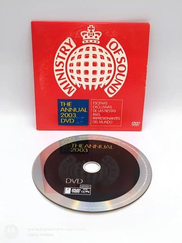 Ministry Of Sound The Anual 2003 Dvd Warner Music Limited Ed