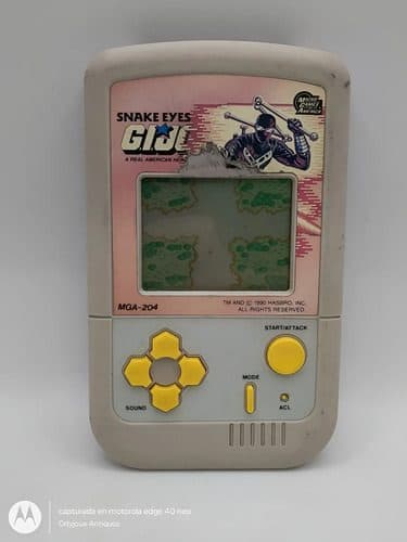 Juego Electrónico G.i.joe Snake Eyes Mga-204 Hasbro 1990