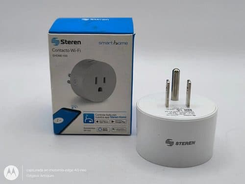 Contacto Inalambrico Steren Wifi Gateway Shome-100 Blanco