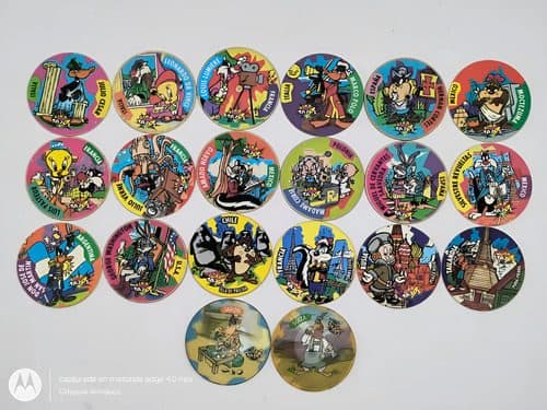 Tazos Looney Tunes Gira Tazos 1994 Lote 20-pack Retro — Coleccionables vintage, años 90s