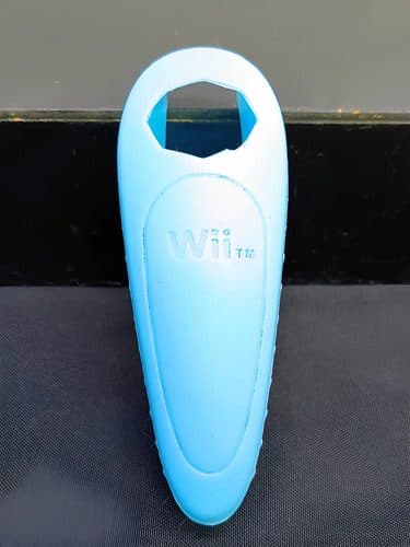 Funda Protectora De Silicona Para Nunchuk Wii Azul Original Azul Claro