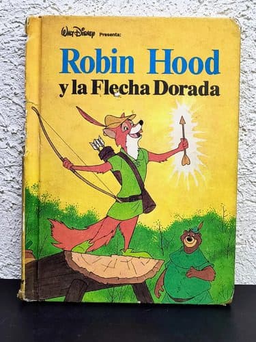 Robin Hood Y La Flecha Dorada Walt Disney Edit. Novaro 1981