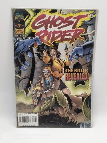 Comic Ghost Rider #74 The Killer Revealed Marvel Inglés 1996 — Coleccionables vintage, años 90s