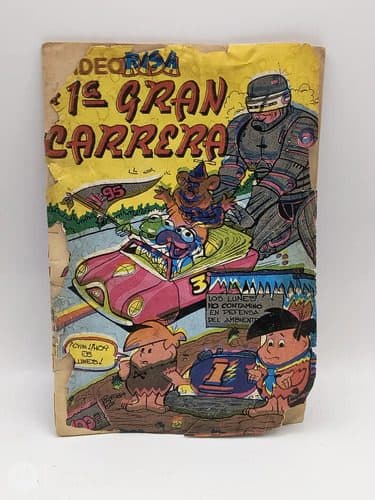Videorisa La 1a Gran Carrera Cómic #95 Marzo 1988 Revista