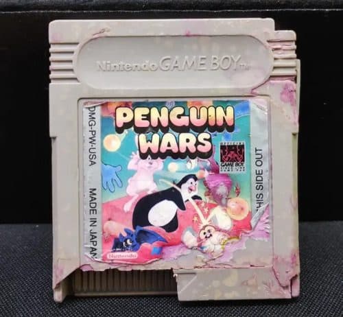 Penguin Wars Juego Para Game Boy Gbc Año 1989 Original — Gaming vintage, años 80s