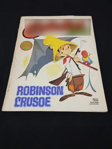 Revista Cantinflas Show #15 Robinson Crusoe Intermex 1973