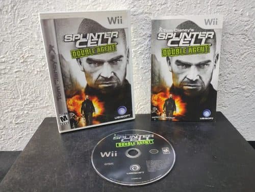 Splinter Cell Double Agent Nintendo Wii Completo Original