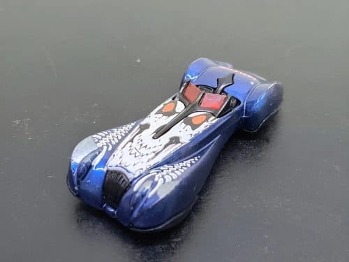 Hot Wheels Phantastique Skeletor 1999 Masters Ofthe Universe Azul Oscuro