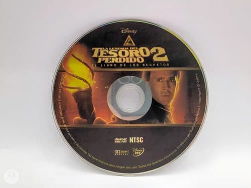 Dvd La Leyenda Del Tesoro Perdido 2 Disney Solo Disco Orig