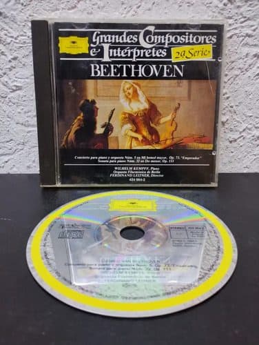 Cd Grandes Compositores E Interpretes Beethoven 2da Serie Estándar — Audio vintage, años 90s