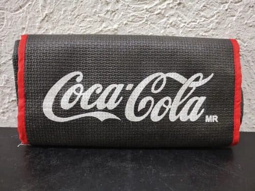 Bolsa Mágica Ecologica Coca Cola Tipo Cartera Original Negro Y Rojo Logo Coca Cola — Coleccionables vintage