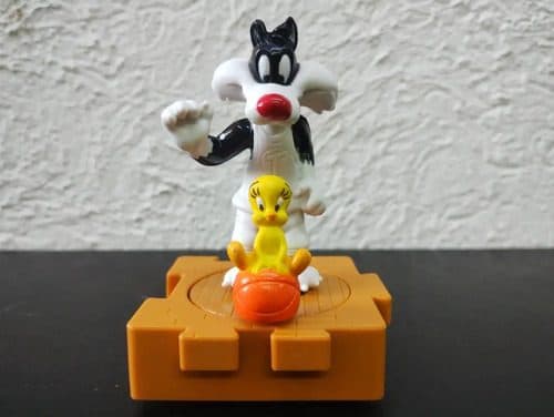 Silvestre Y Piolín Space Jam Looney Tunes Mc Donald's 1996