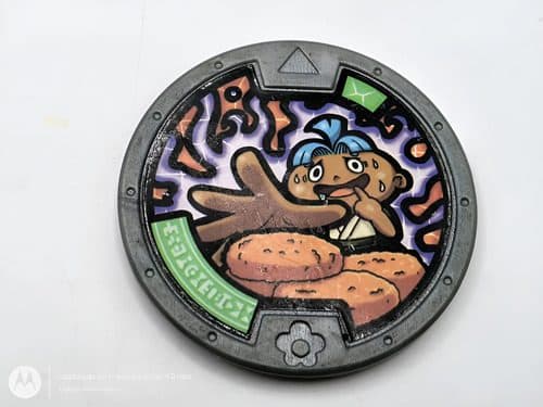 Medalla De Grubsnitch Yo-kai Para Reloj Juguete Anime Hasbro Gris Oscuro