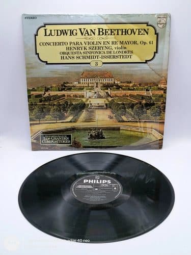 Disco Lp Los Grandes Compositores Salvat L. Van Beethoven #3 Edición Limitada