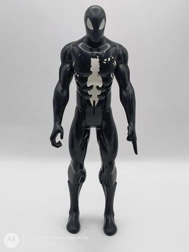 Figura Spider-man Black Suit 2014 Marvel Titan Hero Series