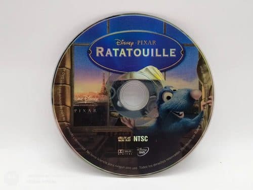 Dvd Película Ratatouille Disney Pixar Solo Disco Original