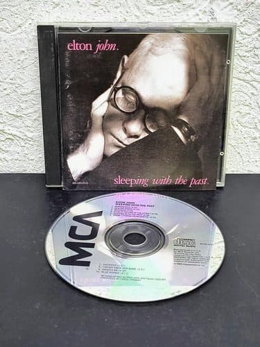 Cd Elton John - Sleeping With The Past Original Estándar — Audio vintage, años 80s