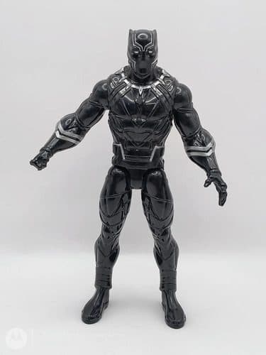 Figura De Acción Articulada Black Panter Marvel 23cm