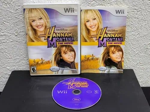 Hanna Montana The Movie Walt Disney Nintendo Wii Original — Gaming vintage, años NOW