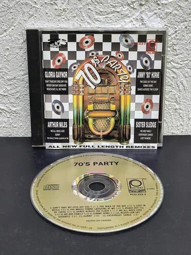 Cd 70's Party Año 1993 Hecho En Canadá Original Estándar — Audio vintage, años 90s