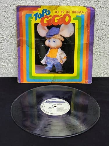 Lp Topo Gigio - El Es Mi Amigo Disco De Vinilo 1986 Original