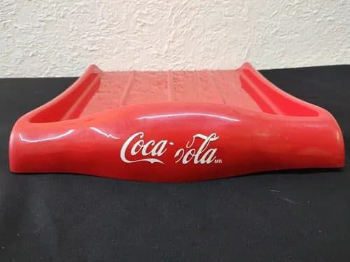 Charola Exhibidora Coca Cola Tradicional Roja Con Detalle
