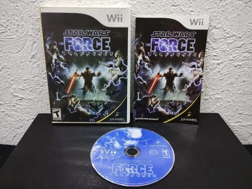 Star Wars The Force Unleashed Wii Nintendo Completo Original — Gaming vintage, años NOW